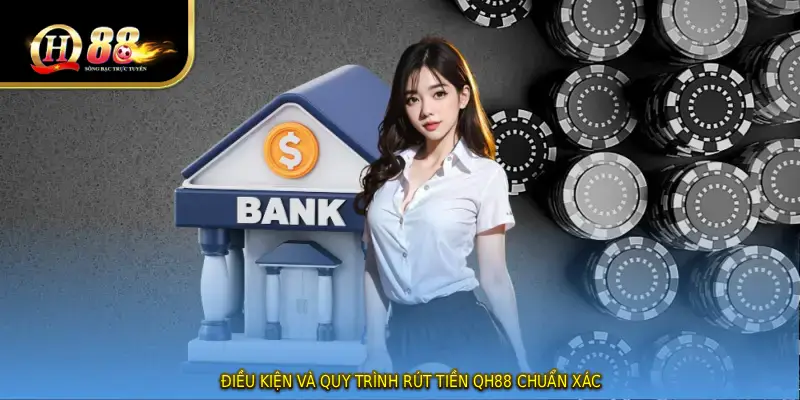Điều kiện và quy trình RÚT TIỀN QH88 chuẩn xác